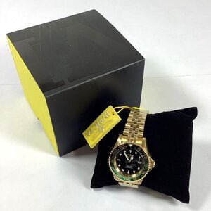 Invicta Pro Diver Dive Watch 44526 Black Green 660 feet 200m Water Resistant